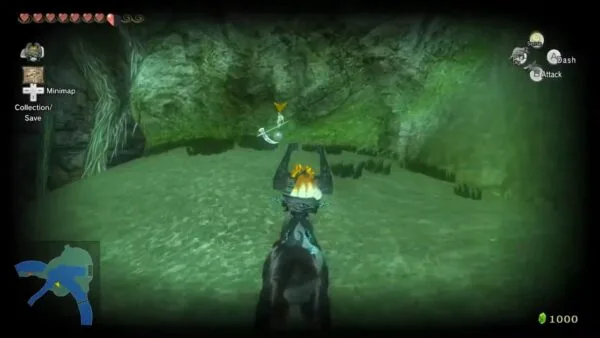 Twilight Princess Poe Soul - Río Zora superior