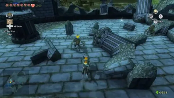 Twilight Princess Alma de Poe - Campo de Hyrule: Entrada a la ciudadela