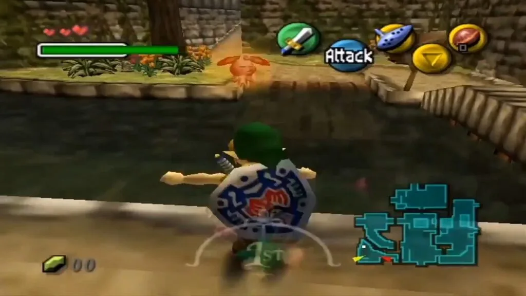 Majora's Mask Captura de pantalla de la Gran Máscara de Hadas