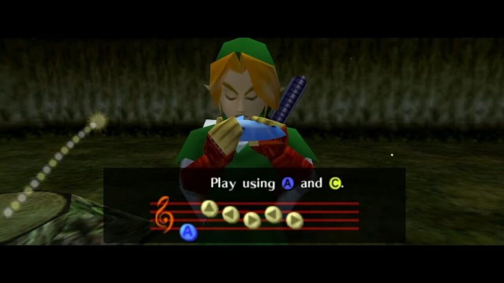 Ocarina of Time Forest Temple Walkthrough Screen Shot