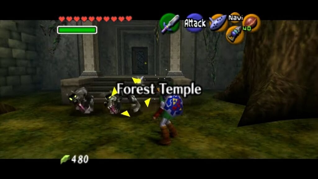 Ocarina of Time Forest Temple Walkthrough Screen Shot
