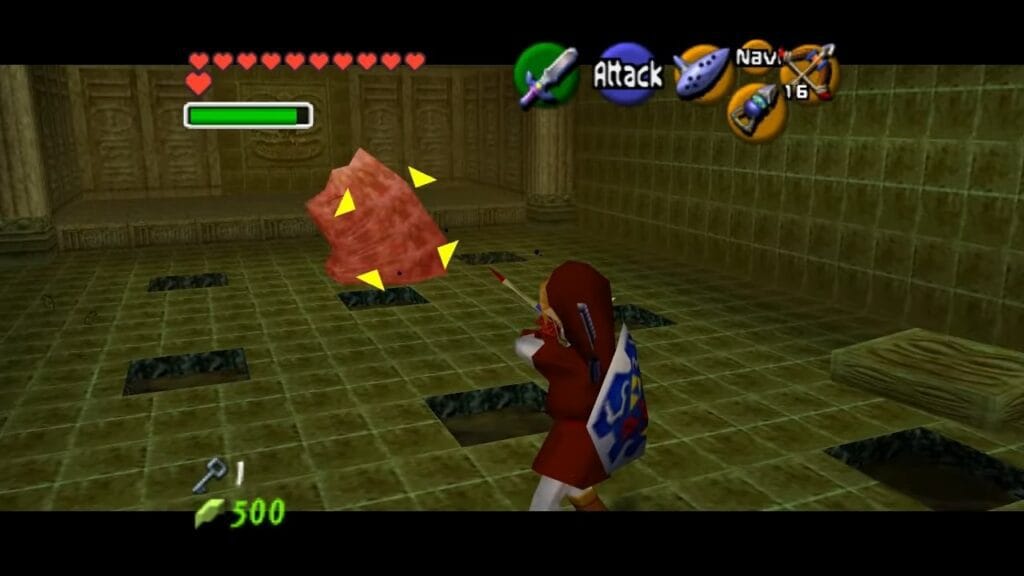 Ocarina of Time Fire Temple Walkthrough Screen Shot