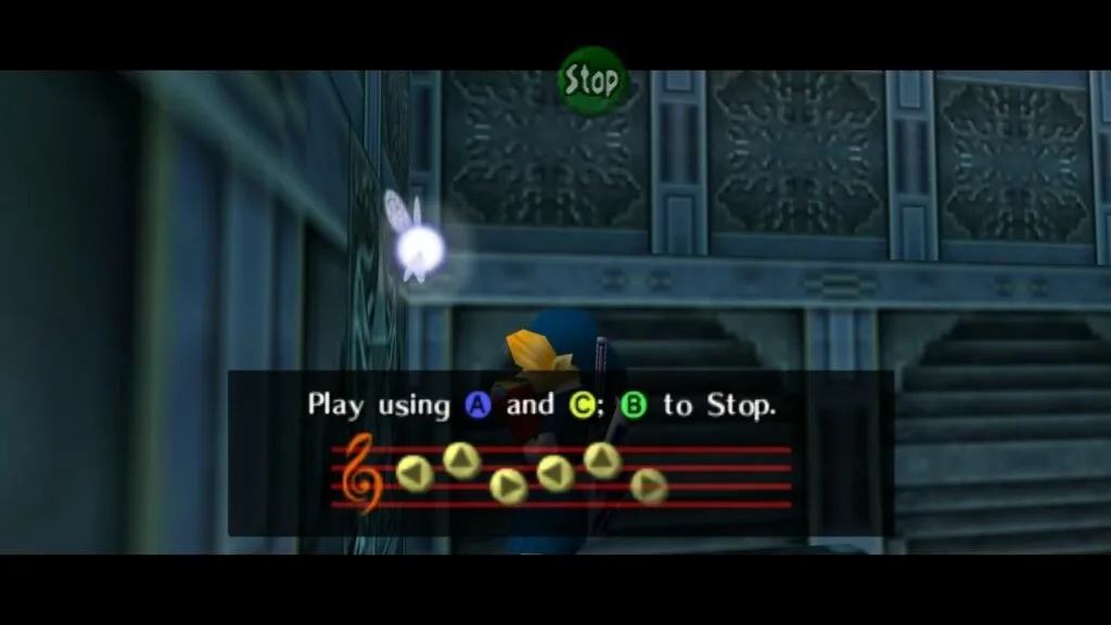 Suona la ninna nanna di Zelda