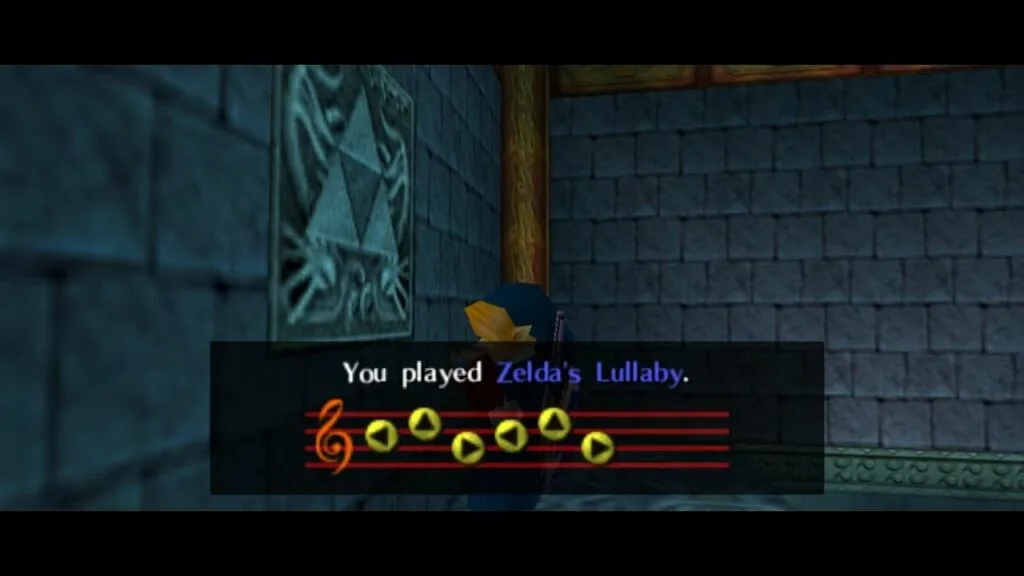 Suona la ninna nanna di Zelda
