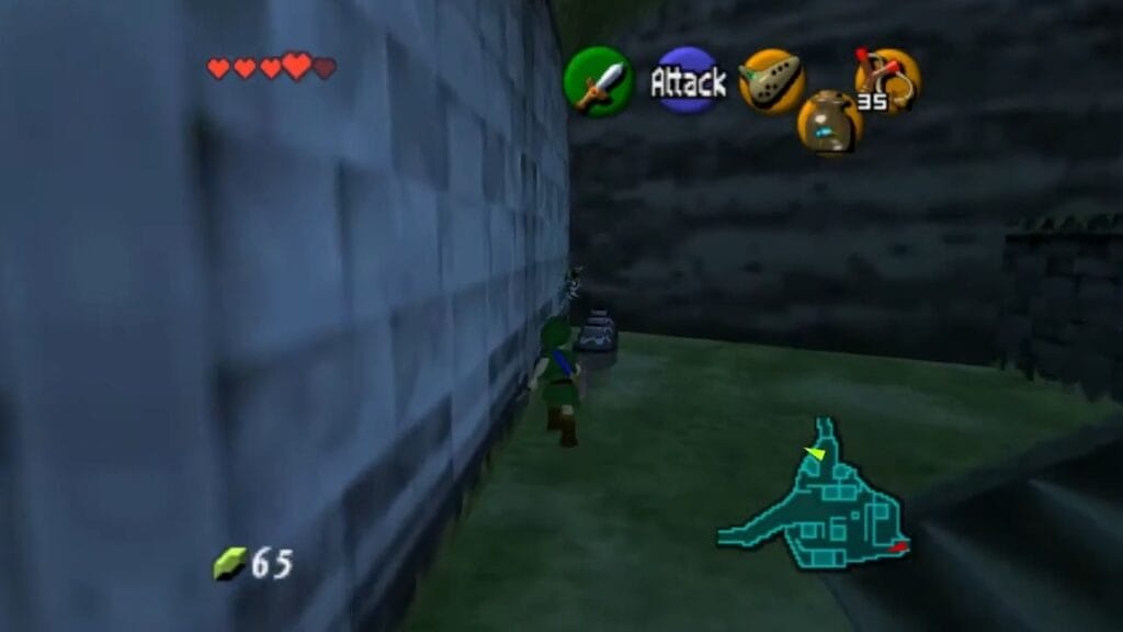 Kakariko Village Gold Skulltula Screen Shot