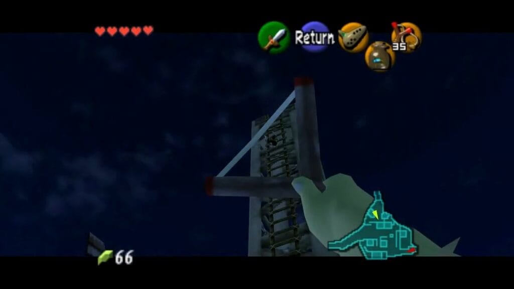 Kakariko Village Gold Skulltula Screen Shot