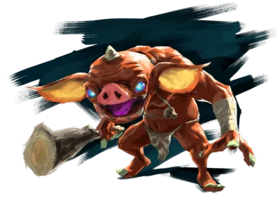 旷野之息的标准 Bokoblin 模型