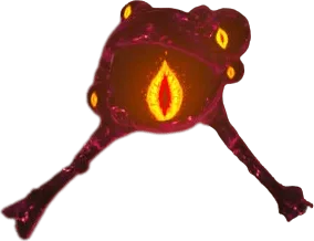 来自旷野之息的发光恶意眼危险模型