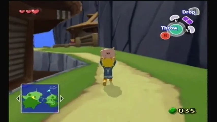 The Wind Waker Captura de pantalla