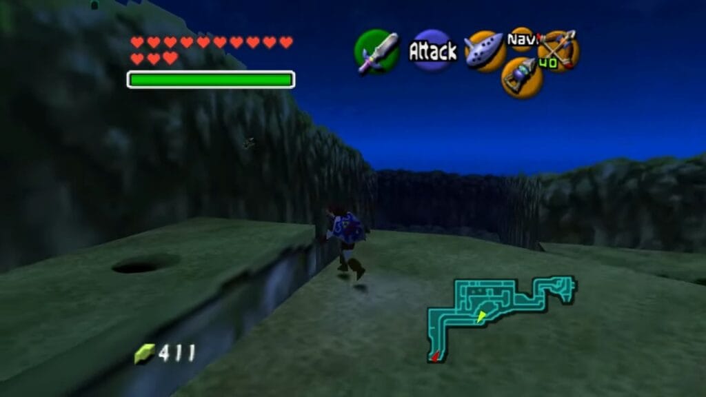 Zora's River Gold Skulltula Screen Shot