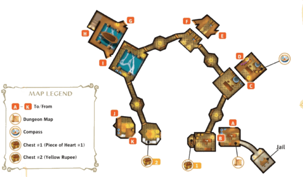 The Wind Waker Forsaken Fortress Map