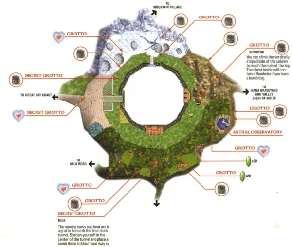 Termina Field Grotto 地图