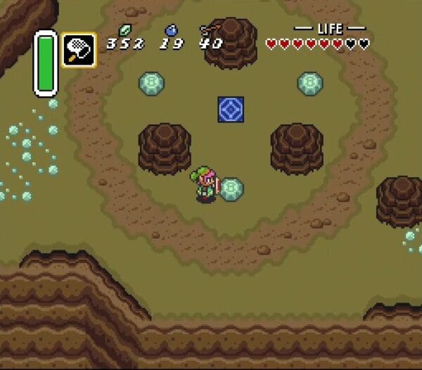Death Mountain Summit Warp Tile