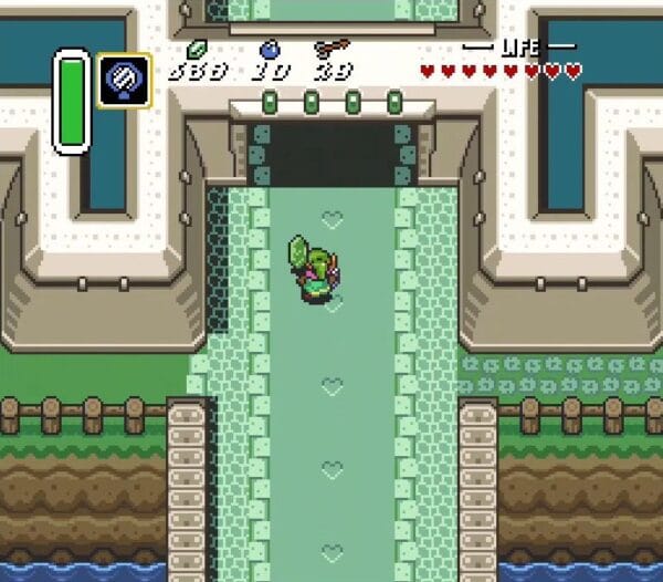 Hyrule Castle Gate Warp Tile
