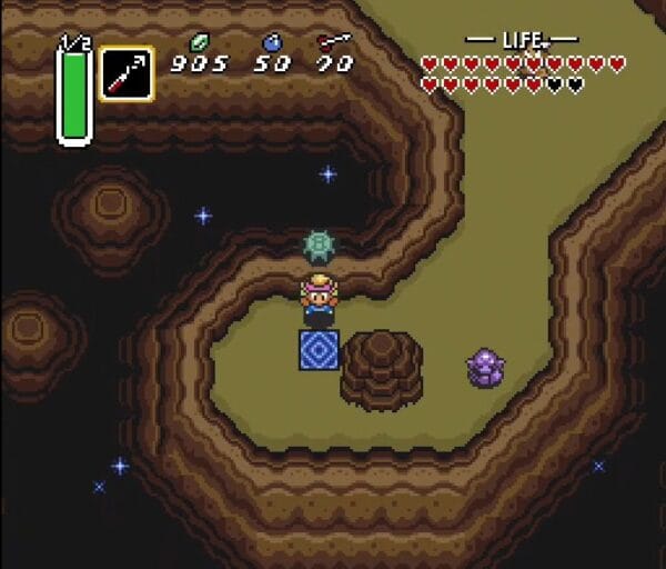 Death Mountain Summit Warp Tile