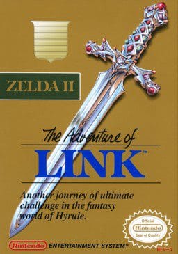 a video game box with a sword
