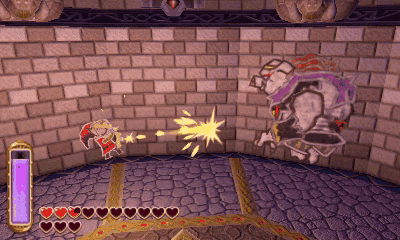 a video game screen with cartoon characters