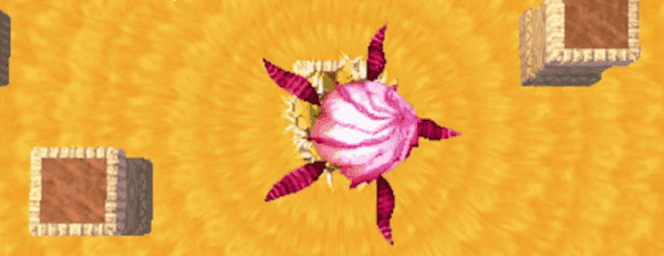 a pink and white flower with leaves