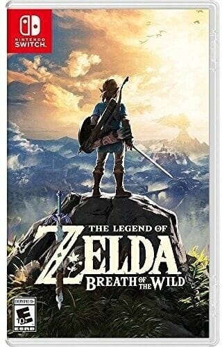a video game case with a person holding a sword
