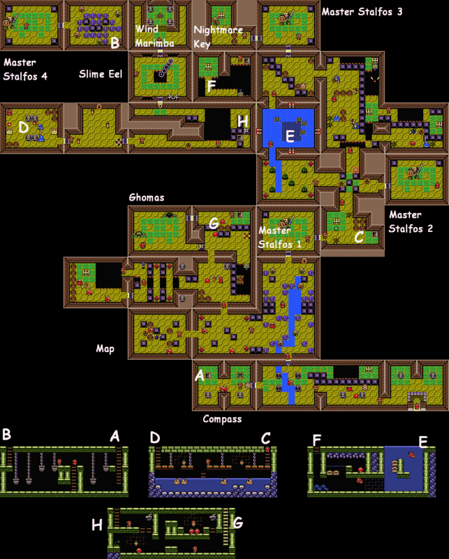 Link's Awakening Maps - Zelda Central