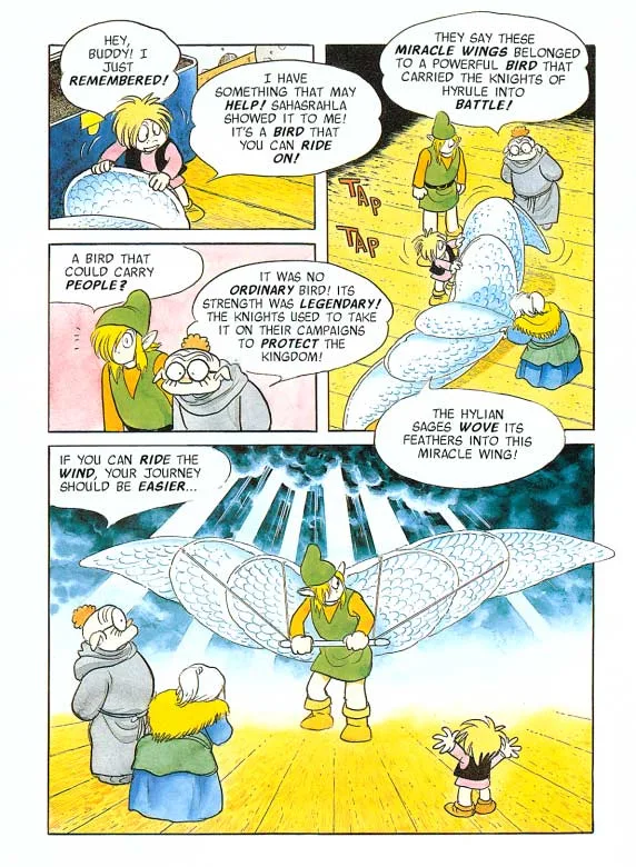 塞尔达传说:众神的三角力量漫画第3章第8页