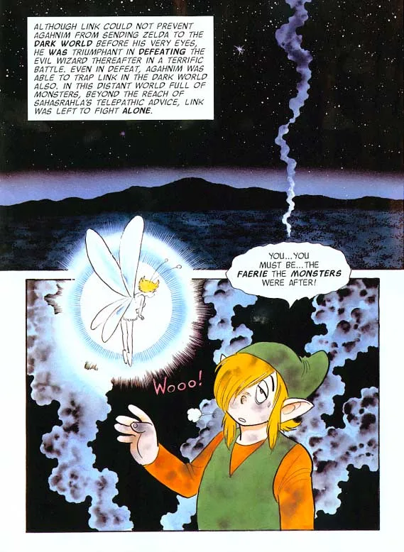 塞尔达传说:众神的三角力量漫画第7章第1页