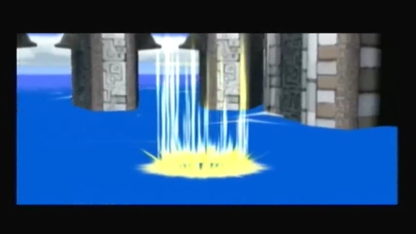 The Wind Waker Schermata del Portale della Luce che appare dopo aver suonato la Campana degli Dei