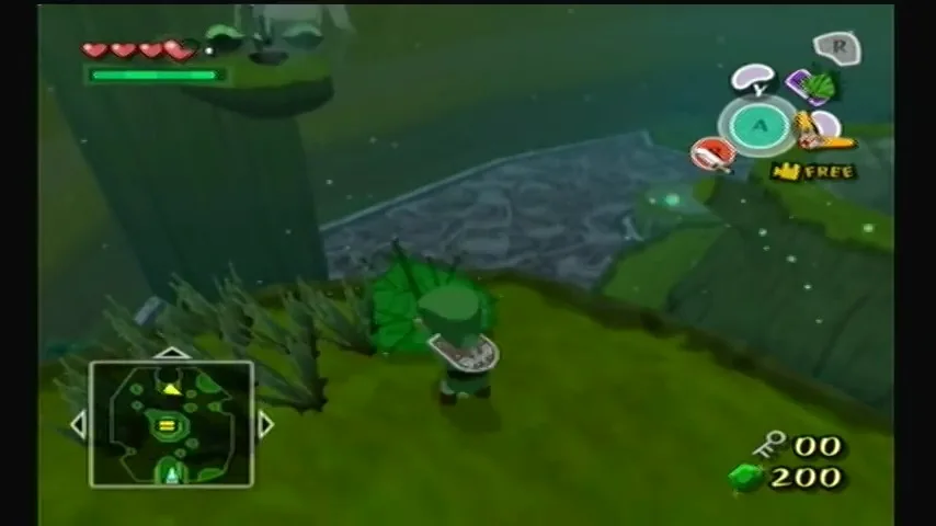 The Wind Waker Schermata della procedura dettagliata della Tabella del Tesoro n. 15