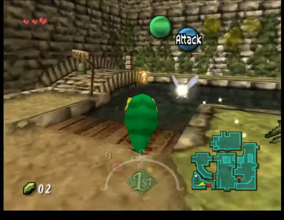 Majora's Mask Schermata di Clock Town Day Stray Fairy