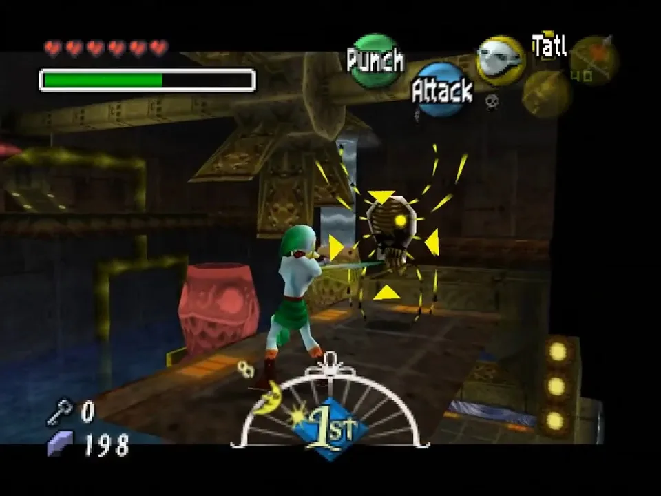 Majora's Mask Schermata della posizione della fata randagia del tempio di Great Bay