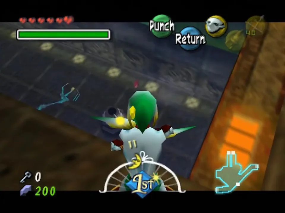 Majora's Mask Schermata della posizione della fata randagia del tempio di Great Bay