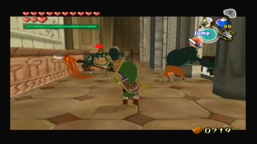 The Wind Waker Schermata della guida completa del Castello di Hyrule