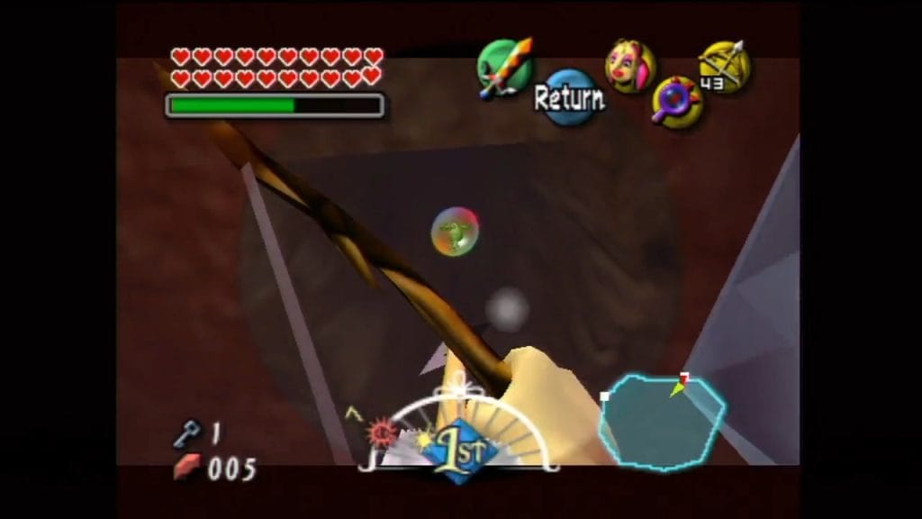 Majora's Mask Snowhead Temple Stray Fairy Location Screen Shot
