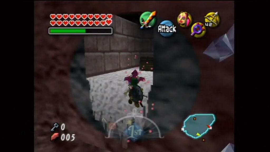 Majora's Mask Snowhead Temple Stray Fairy Location Screen Shot