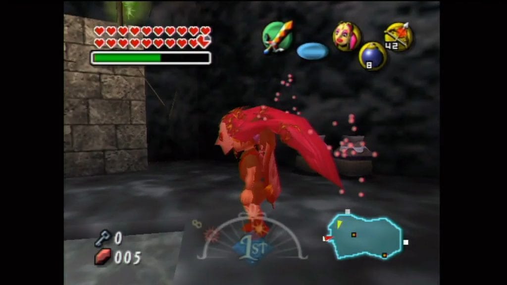 Majora's Mask Snowhead Temple Stray Fairy Location Screen Shot