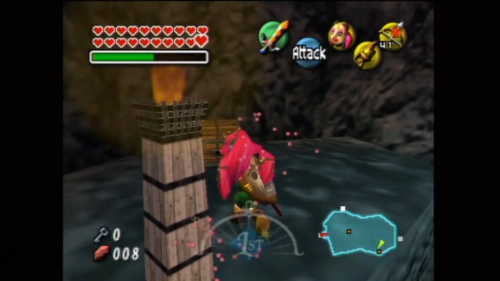 Majora's Mask Snowhead Temple Stray Fairy Location Screen Shot