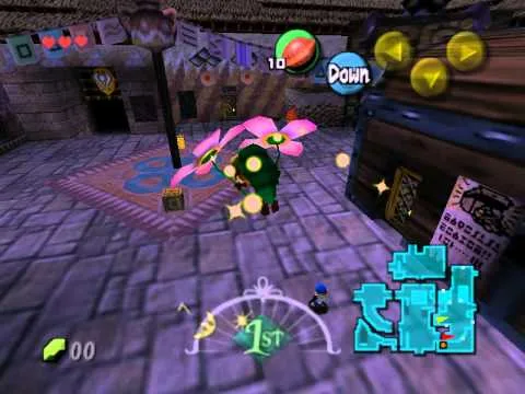 Majora's Mask Schermata di Clock Town Night Stray Fairy