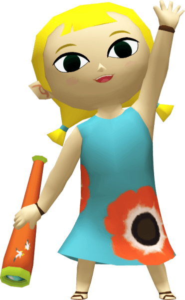 Aryll Figurine Model from The Wind Waker
