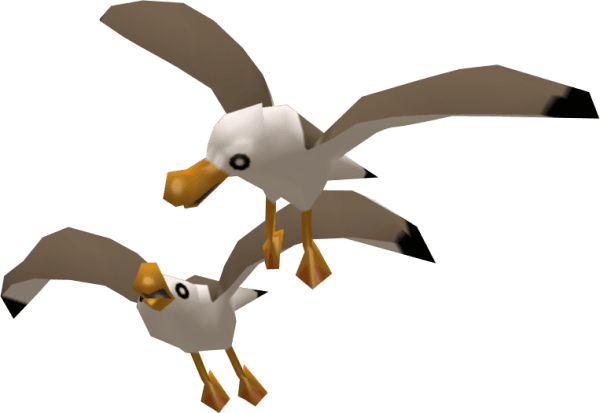Seagull Figurine Model from The Wind Waker