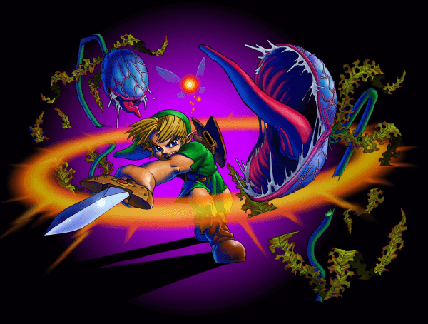 Majora's Mask Spin Attack Official Art
