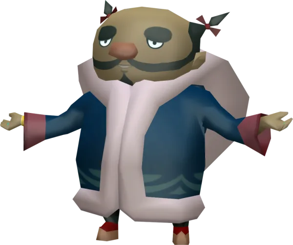 风之杖的 Zunari 雕像模型