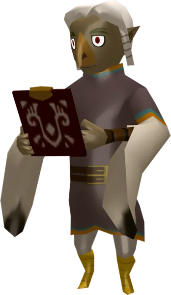 风之杖的 Namali 雕像模型