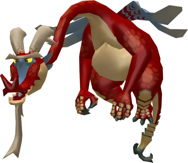 风之杖的瓦卢雕像模型