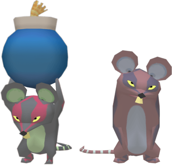 Rat Figurine Model from The Wind Waker