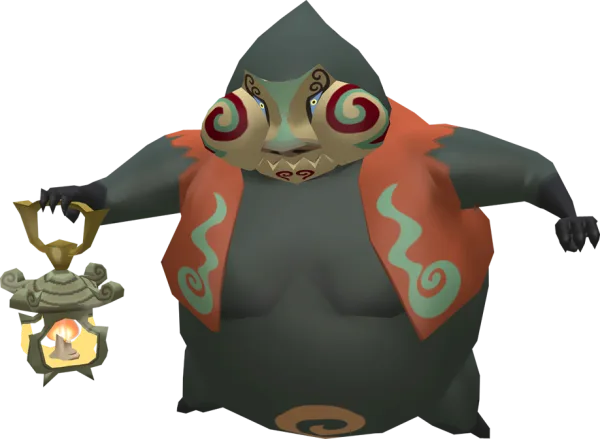 风杖之贾哈拉雕像模型