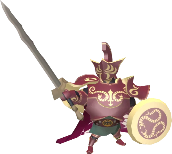 风杖之强大黑坚果雕像模型