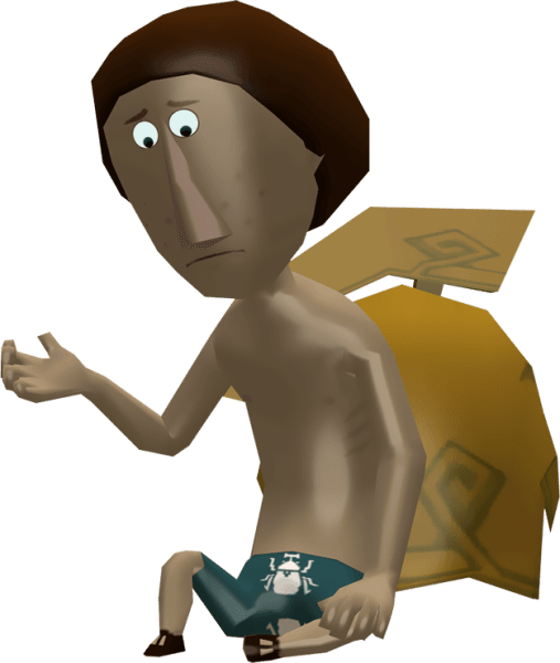Beedle Figurine Model from The Wind Waker