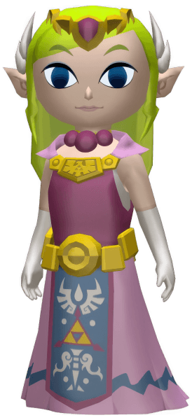 Princess Zelda Figurine Model from The Wind Waker
