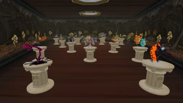 风杖之雕像画廊的怪物大厅