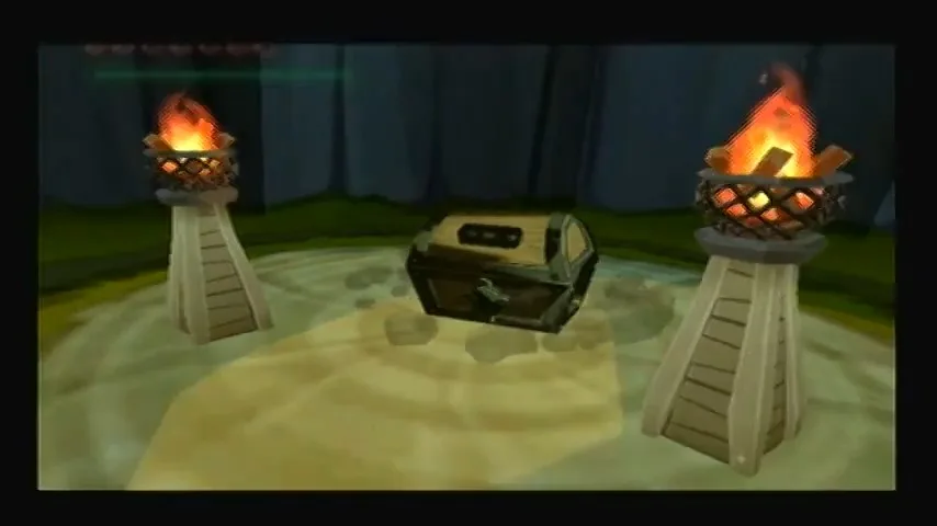 The Wind Waker Schermata della procedura dettagliata della Tabella del Tesoro n. 8